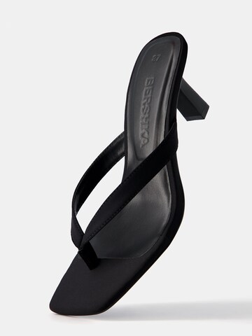 Bershka Sandals in Black