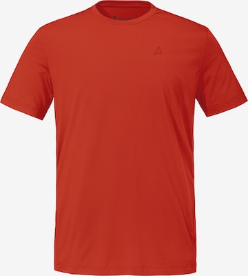 T-Shirt fonctionnel 'Chipoma' Schöffel en rouge : devant