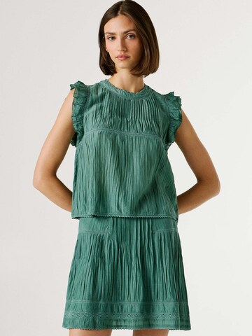 Pepe Jeans Blouse 'DAKOTA' in Groen: voorkant