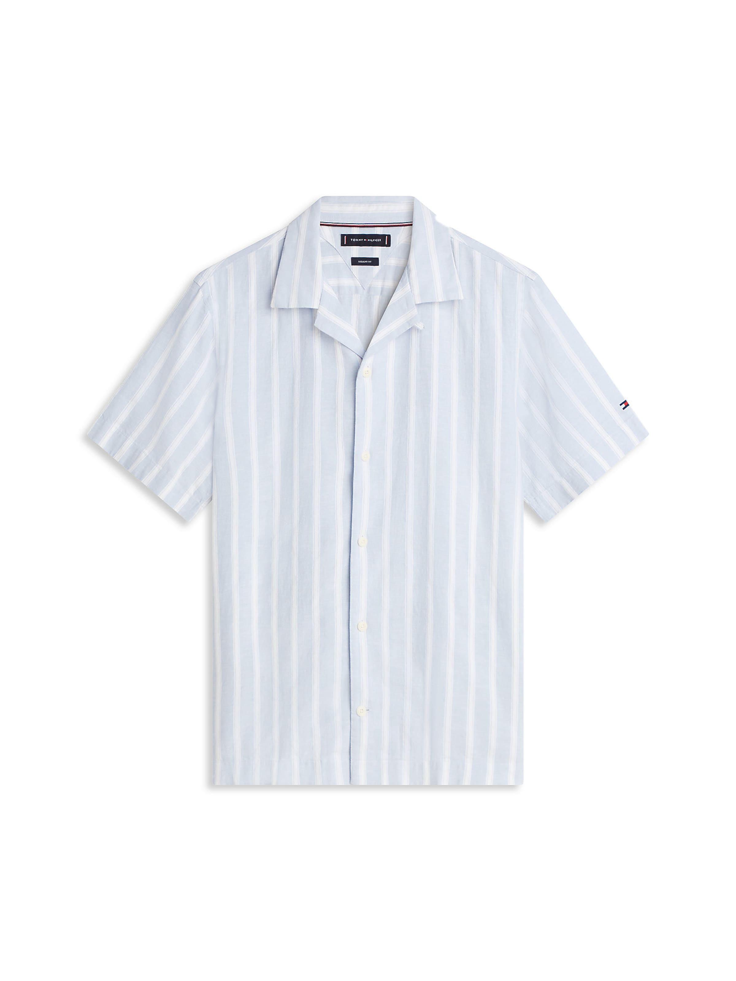 TOMMY HILFIGER Regular fit Button Up Shirt in Blue: front