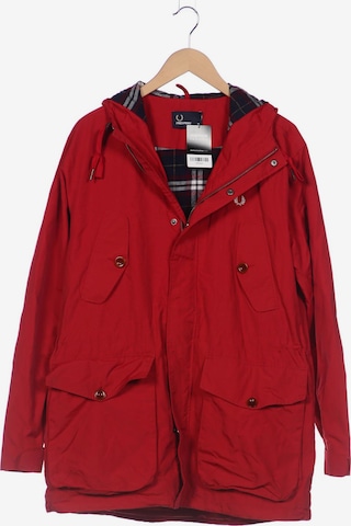 Fred Perry Jacket & Coat in M in Red: front