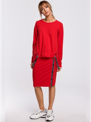 made of emotion - Sudadera en rojo