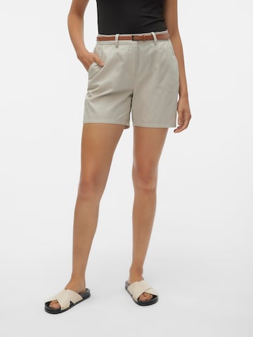 VERO MODA Regular Chino 'FLASHINO' in Beige: voorkant