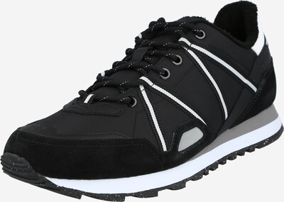 BOSS Casual Zapatillas deportivas bajas 'Parkour_Runn' en negro / blanco, Vista del producto