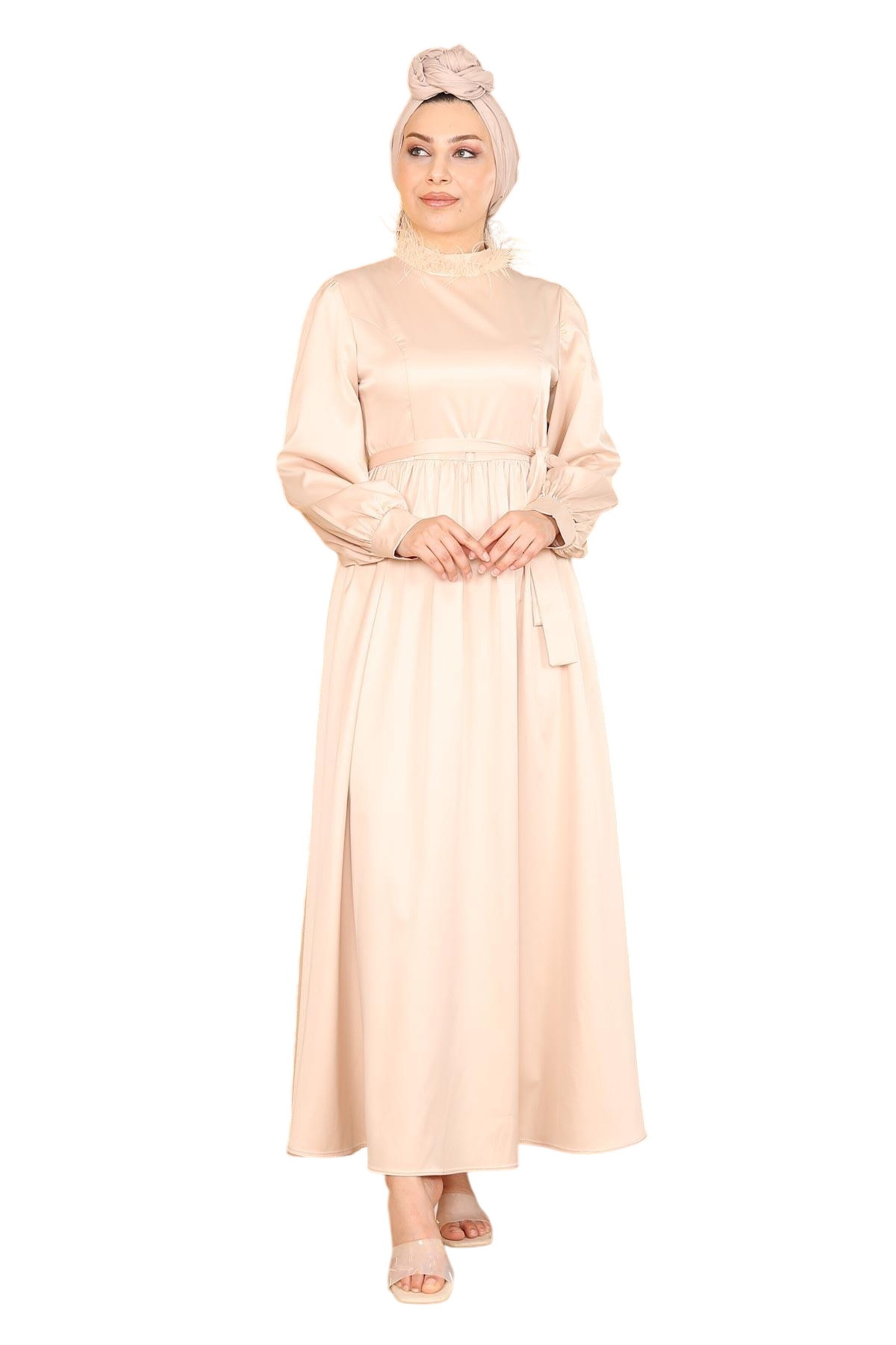 MODAMIHRAM Dress in Beige