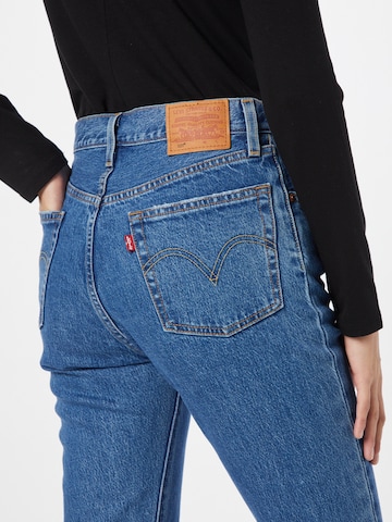 Regular Jean '501 Crop' LEVI'S ® en bleu