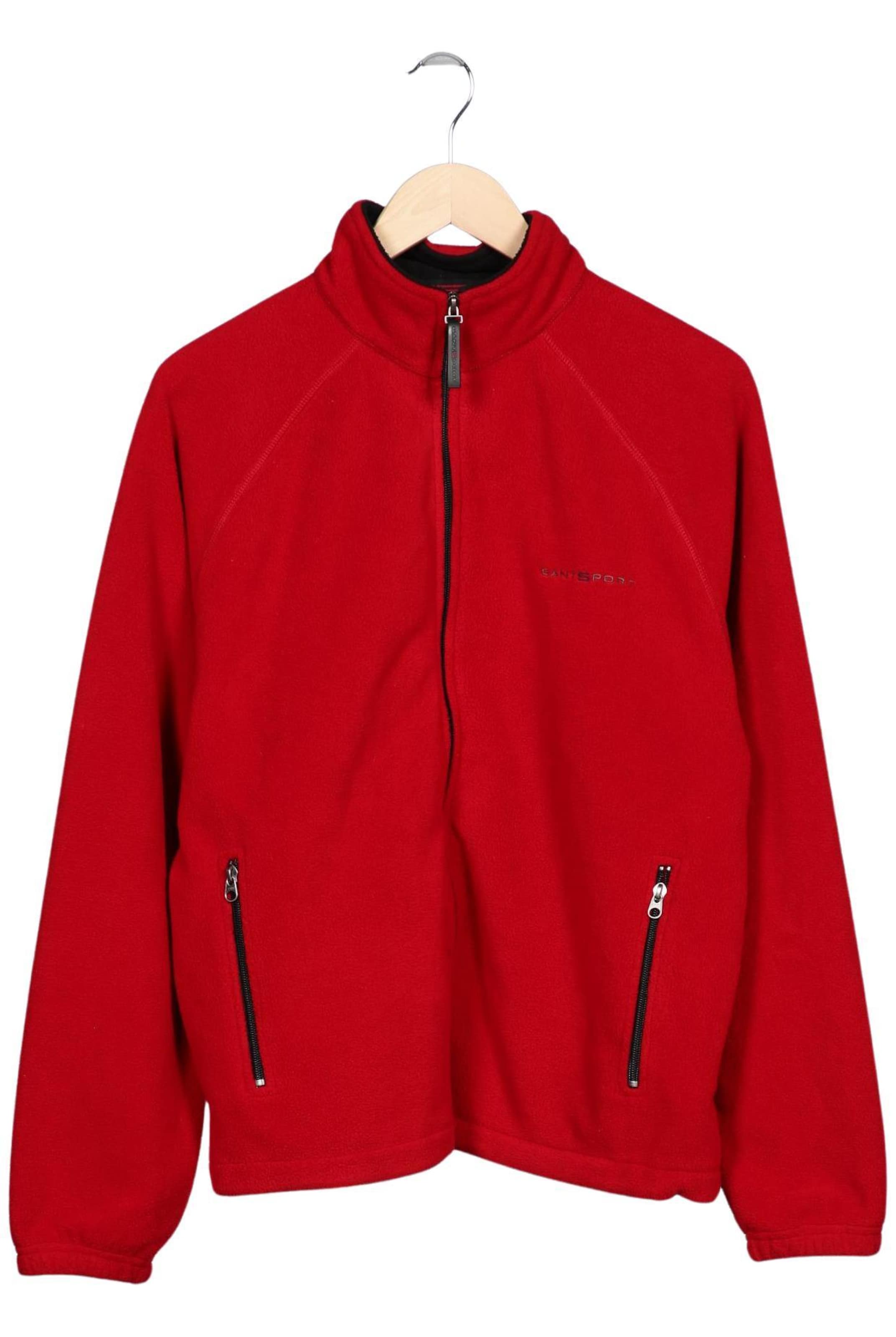 GANT Sweatshirt & Zip-Up Hoodie in M in Red: front