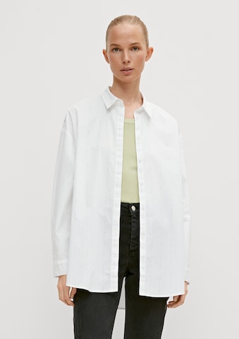 comma casual identity Blouse in White: front