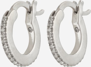 COACH - Pendientes en plata: frente