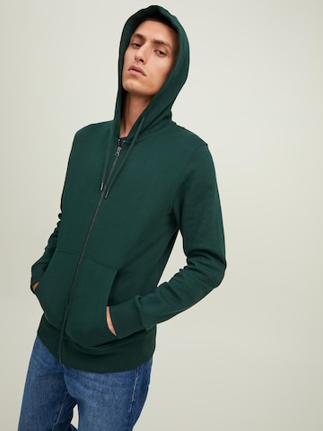 JACK & JONES Sweat jacket in Green