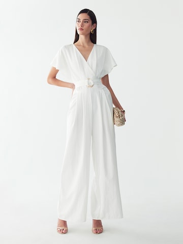 BWLDR Jumpsuit 'Zarah' in White