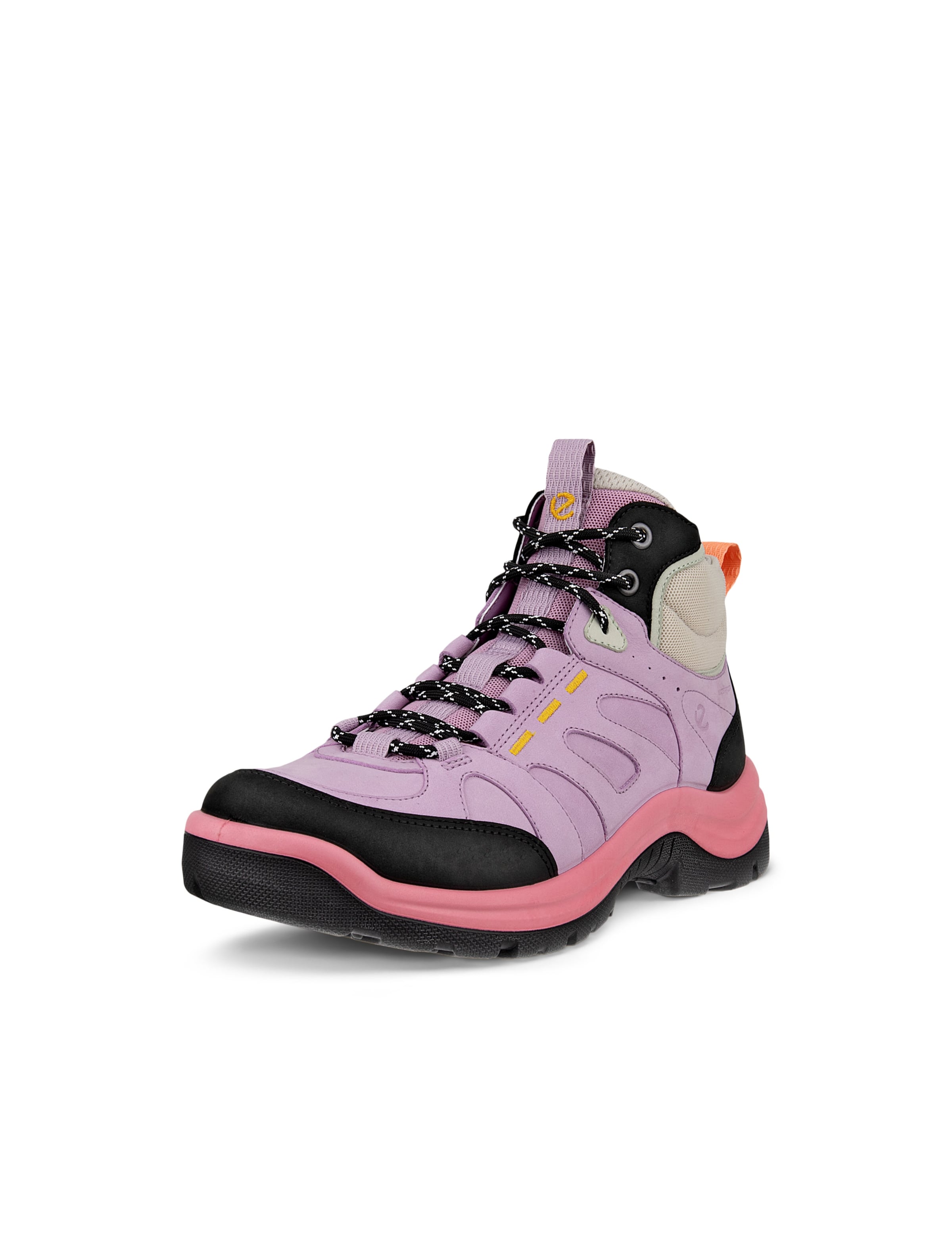 ECCO Gležnarji z vezalkami 'Offroad' | vijolična barva: sprednja stran