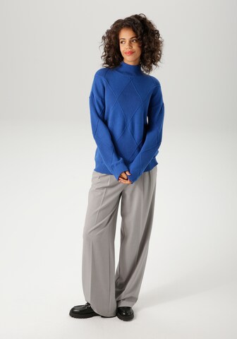 Aniston CASUAL Pullover in Blau
