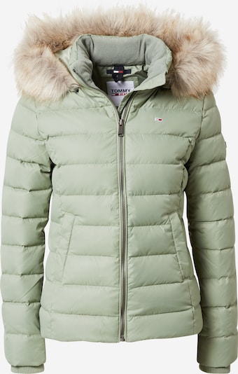 Tommy Jeans Zimní bunda 'Essential' - světle zelená, Produkt