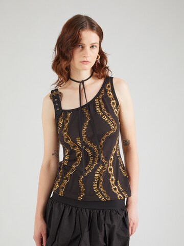 Versace Jeans Couture Top w kolorze czarny: przód