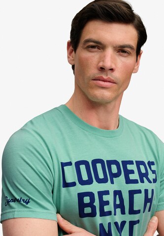 T-Shirt Superdry & Co en vert