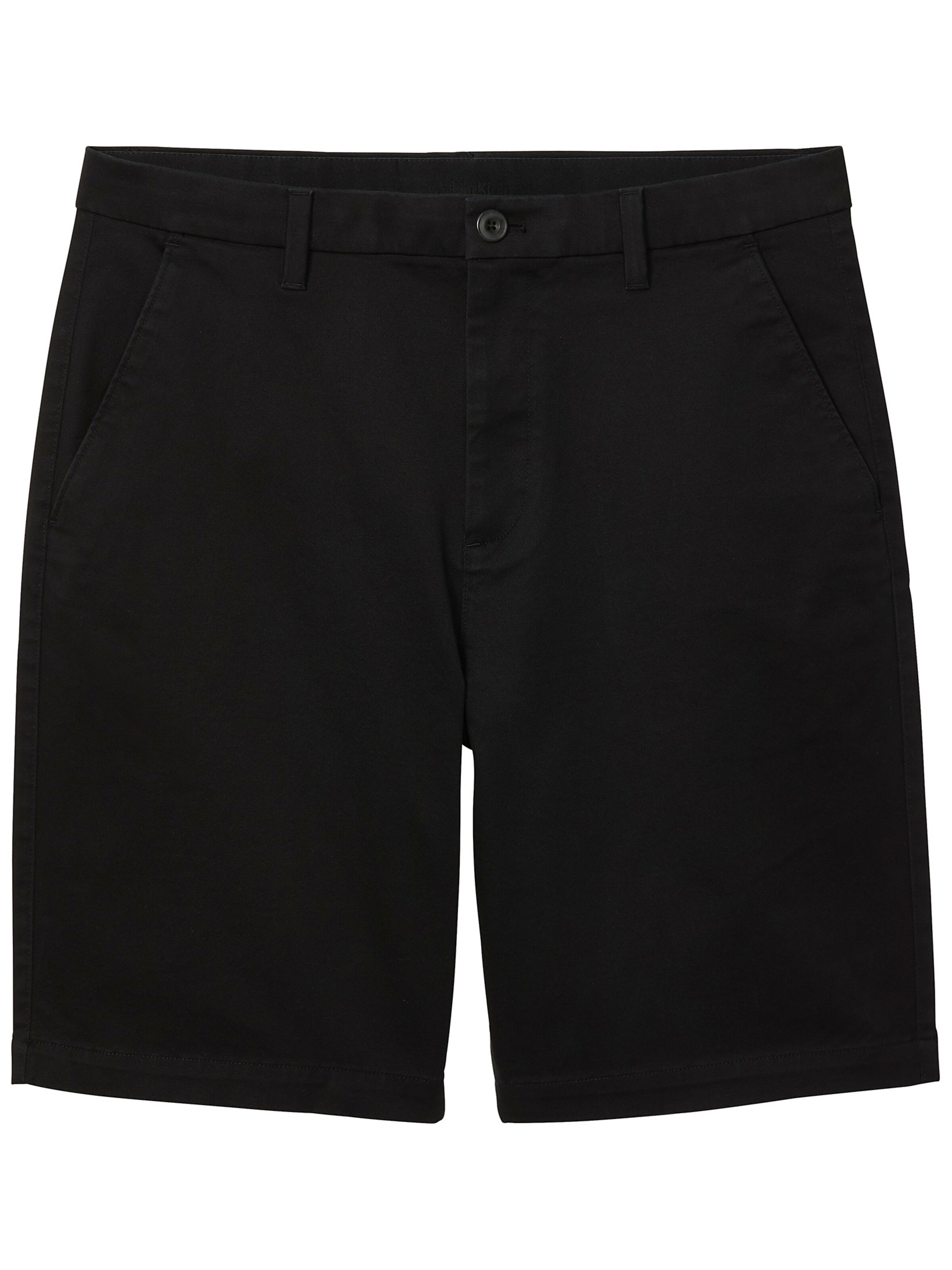 Calvin Klein Regular Shorts in Schwarz: Vorderseite