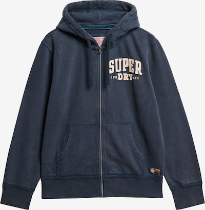 Superdry Collegetakki värissä beige / laivastonsininen, Tuotenäkymä