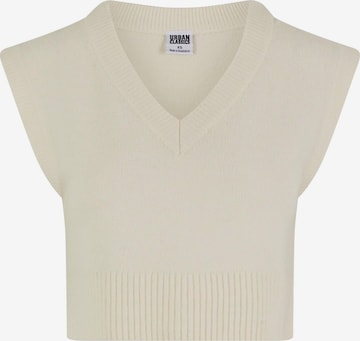 Pull-over Urban Classics en blanc : devant
