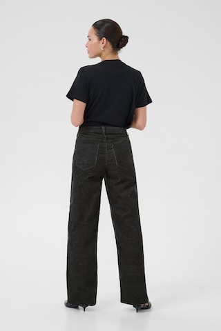 Kaffe Regular Hose in Schwarz