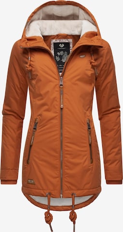 Ragwear Weatherproof jacket 'Zuzka' in Brown
