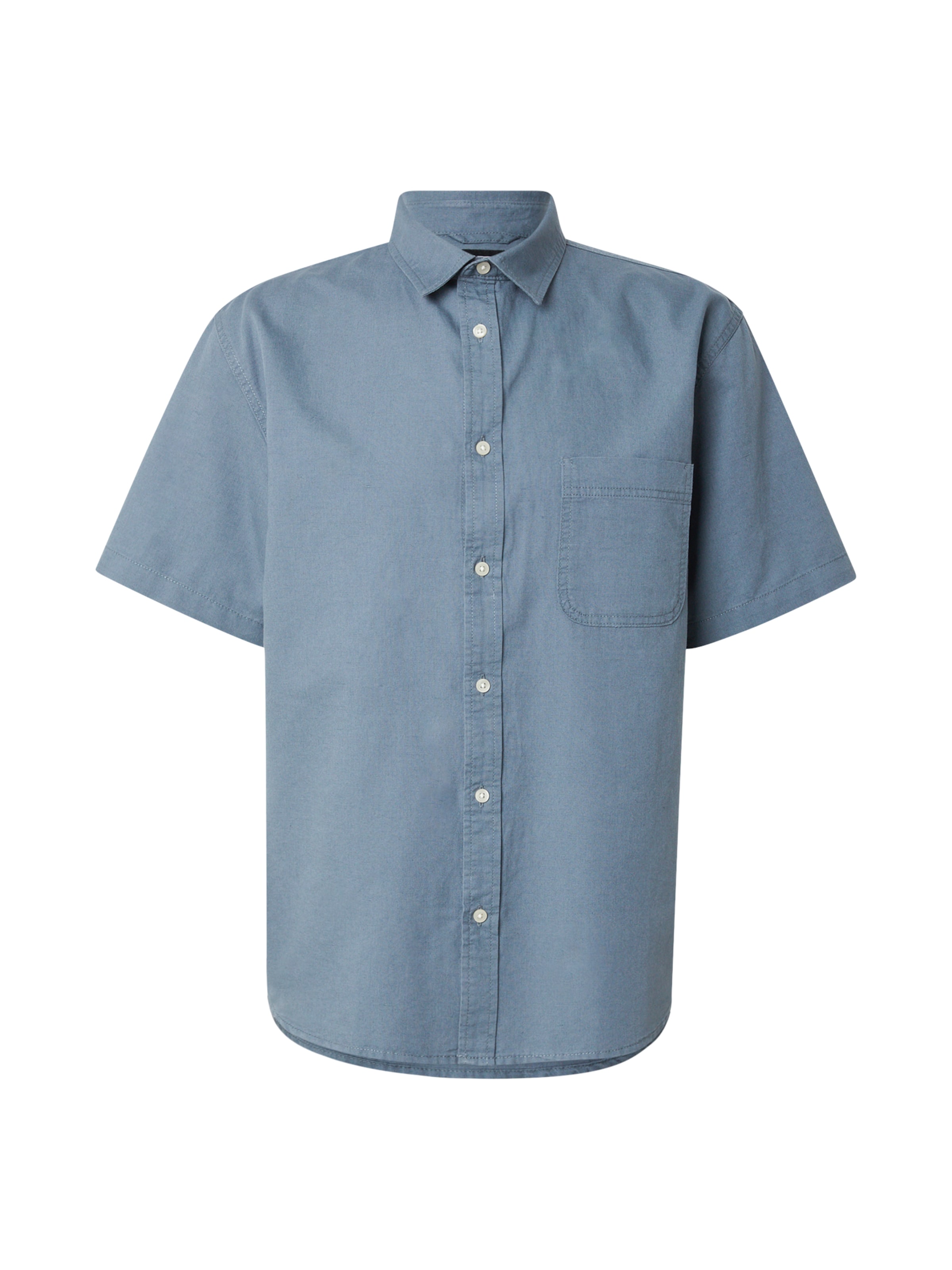 VANS Средняя посадка Рубашка 'LAWSON' в Серый: спереди