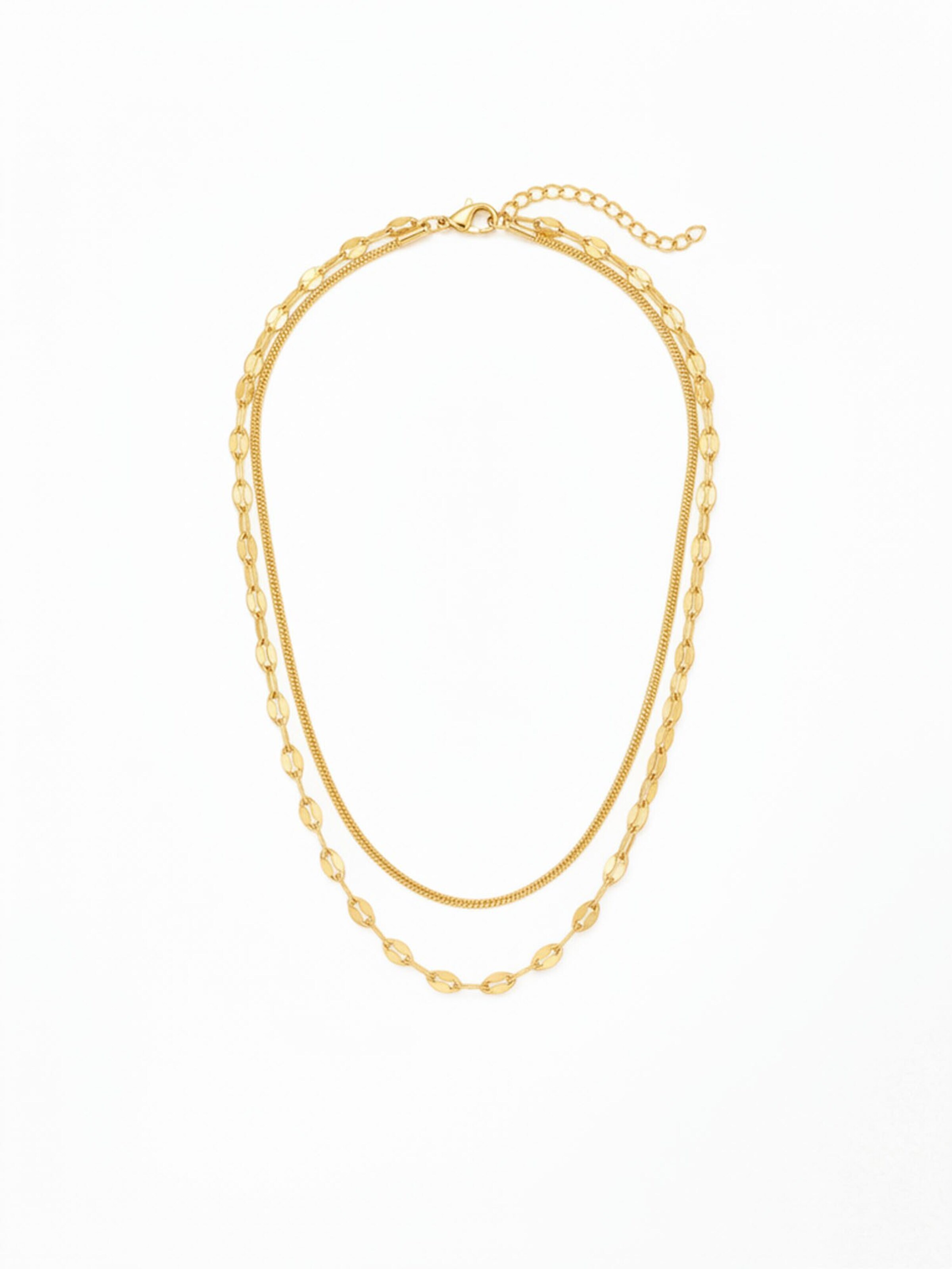 Nemomatheo Necklace 'Pure Essence' in Gold: front