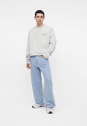 new balance Суичър в сиво