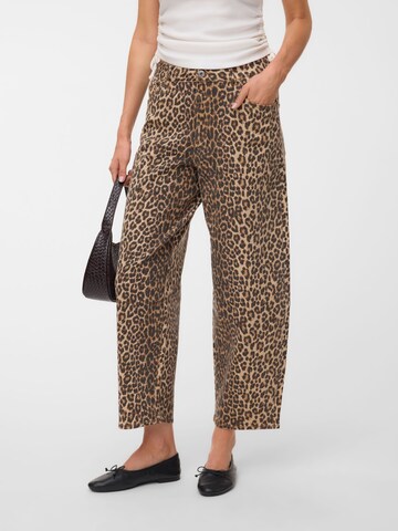 Barrel Jean 'VMBillie' VERO MODA en beige : devant