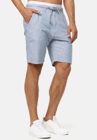 INDICODE JEANS Regular Shorts in Blau