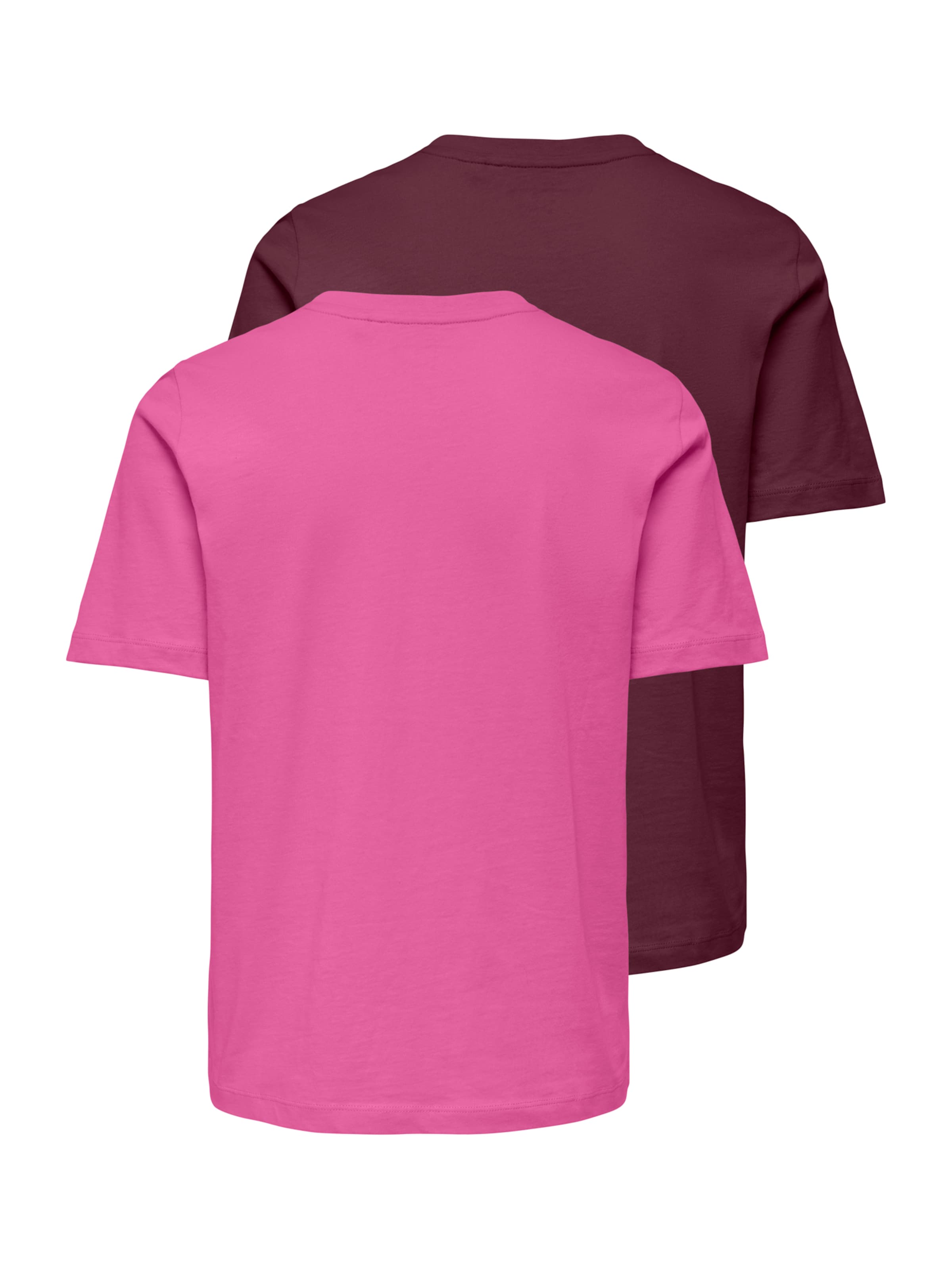 ONLY T-Shirt 'ONLHAPPY' in Pink