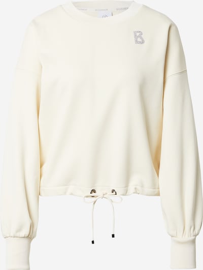 BOGNER Sweater majica 'Sana' u srebro / prljavo bijela, Pregled proizvoda