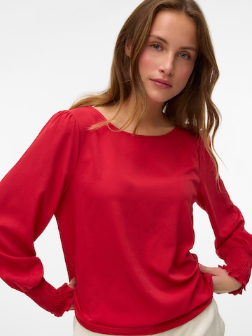 VERO MODA Blouse 'VMLYDIA' in Rood