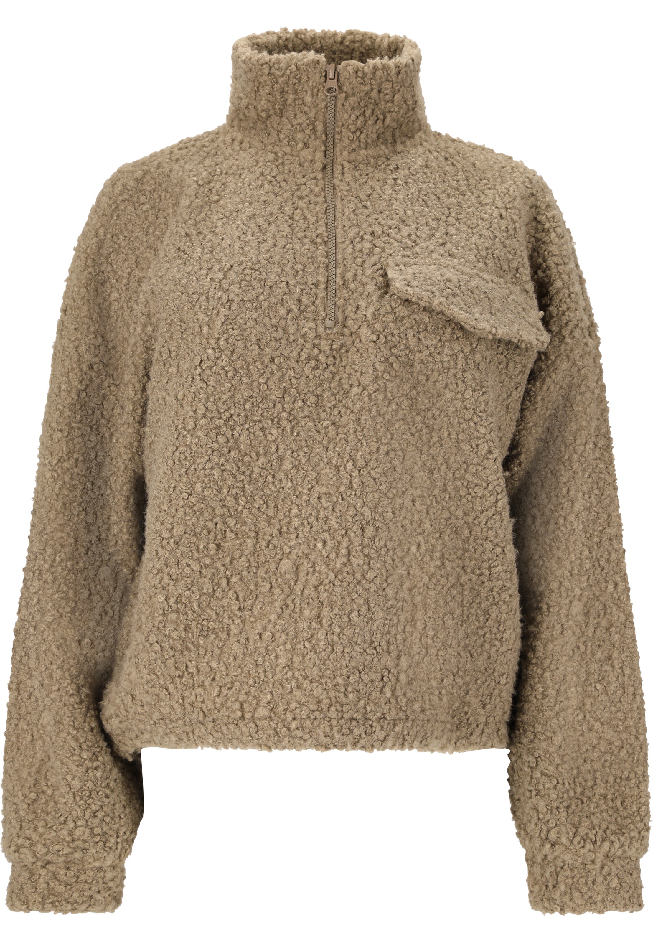 Athlecia Spordipullover 'Florrie', värv roheline: eest vaates