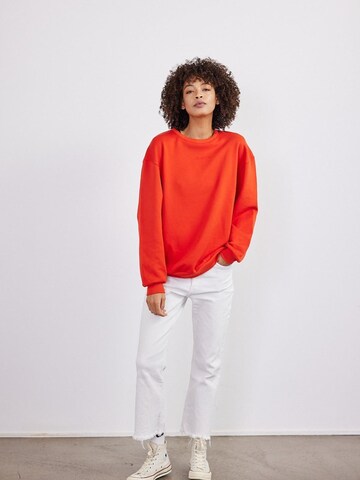 BEARTH Sweatshirt 'Bio-Baumwolle' in Red