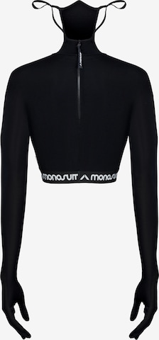MONOSUIT Top in Black: front