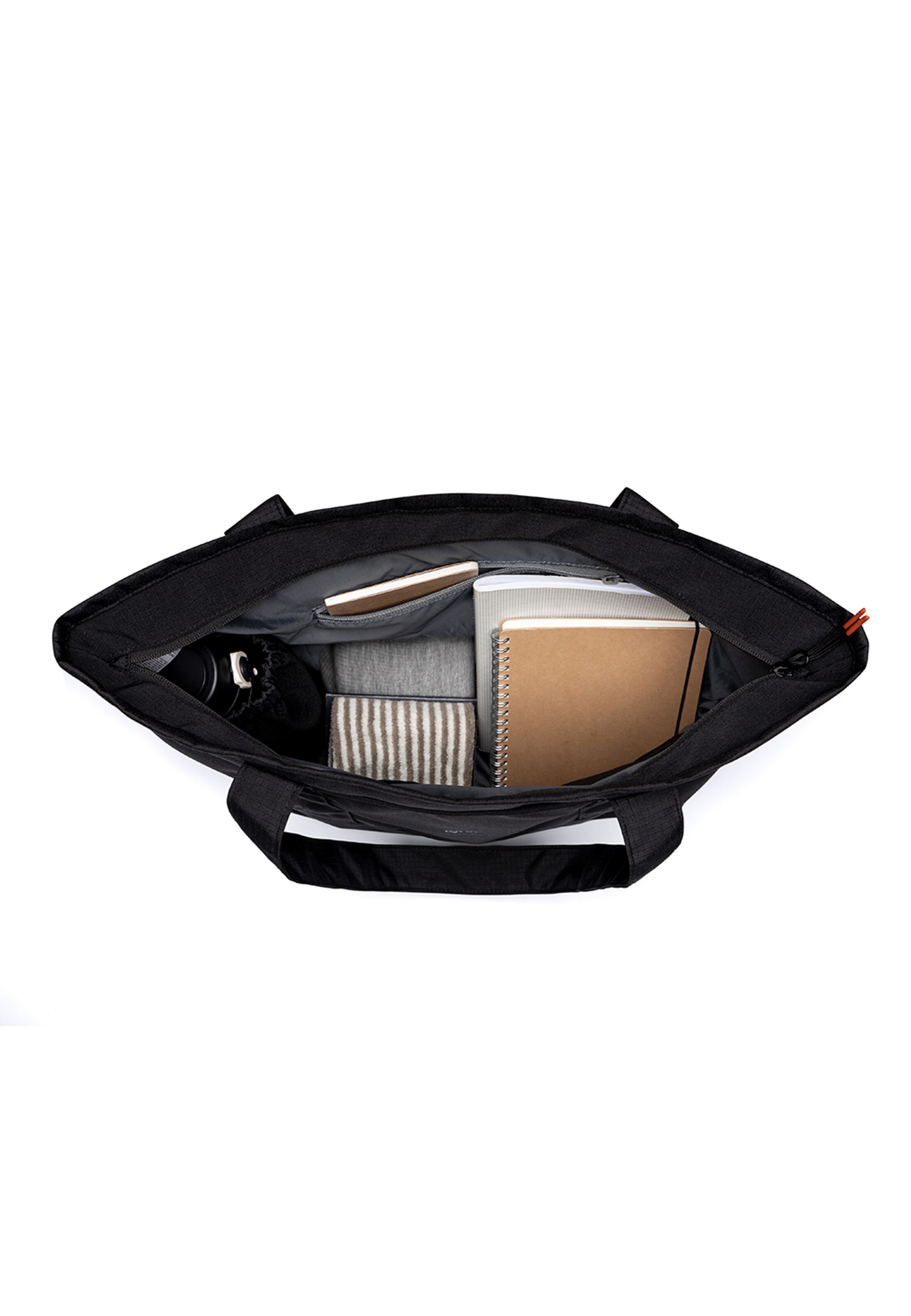 Lefrik Handbag 'Strata' in Black