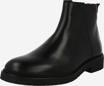 HUGO Bootsit 'LuxityL' värissä musta: edessä