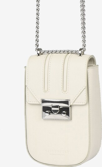 Seidenfelt Manufaktur Roros Mobile Handytasche 11 cm in offwhite, Produktansicht
