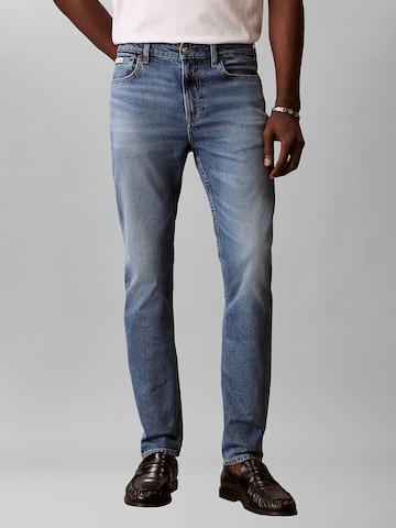 Calvin Klein Jeans Slimfit Jeans in Blau: Vorderseite
