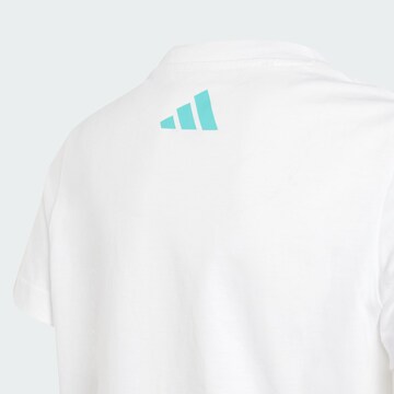 ADIDAS PERFORMANCE Functioneel shirt 'Mercedes - AMG Petronas Formula One Team' in Wit