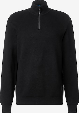 Street One MEN Sweater in Black: front