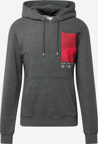 Sweat-shirt s.Oliver en gris : devant