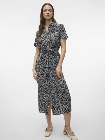 VERO MODA Shirt dress 'VMEasy Joy' in Black