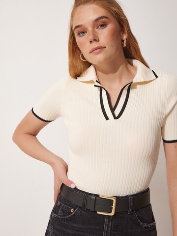 Happiness İstanbul Pulóver - bézs