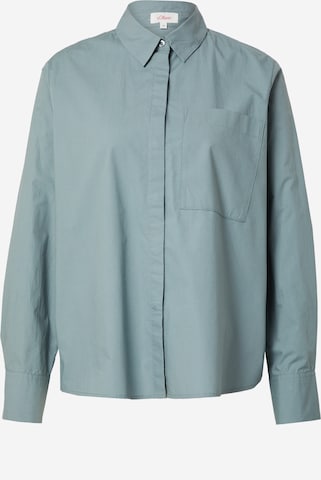 s.Oliver Bluse in Blau: predná strana