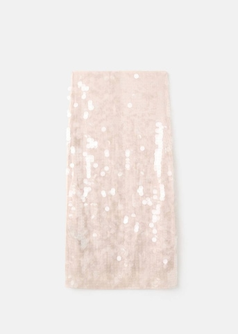 MANGO Skirt 'Xjava' in Beige