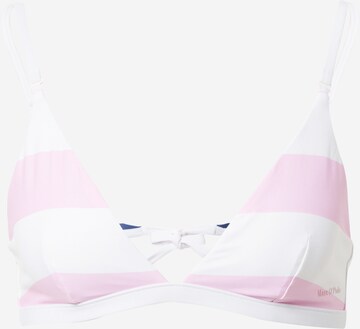 Marc O'Polo Triangle Bikini Top 'Kalmar' in White: front