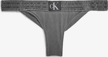 Calvin Klein Swimwear Bikini hlačke | črna barva: sprednja stran