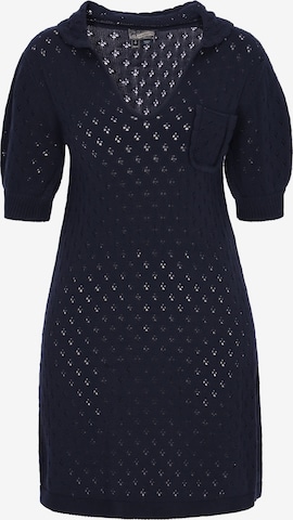 DreiMaster Vintage Kleid in Blau: Vorderseite